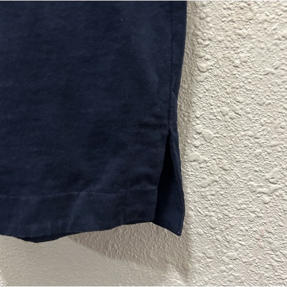 J. Crew Navy Lace Up Balloon Sleeve Dress M - Picture 7 of 7